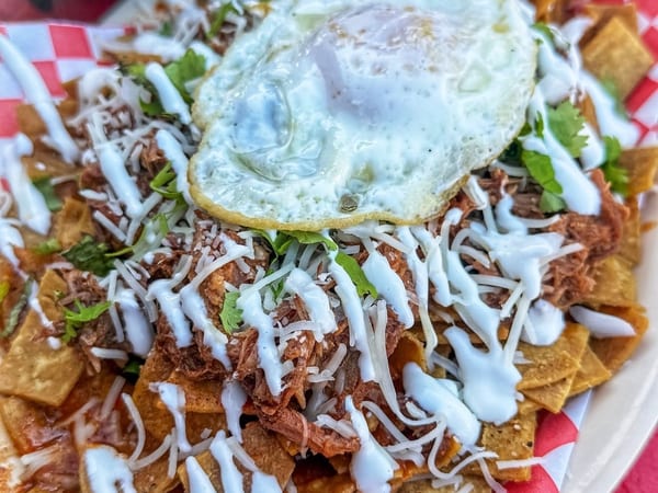 Birria chilaquiles